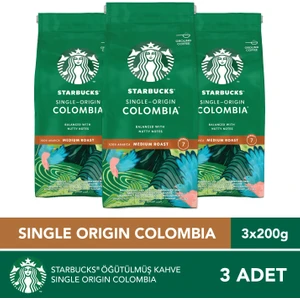Single Origin Colombia Öğütülmüş Kahve 3X200 gr