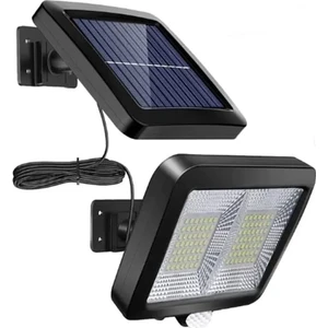 LED Güneş Enerjili Duvar Lambası - Geniş Alan Aydınlatmalı ve Sensörlü
