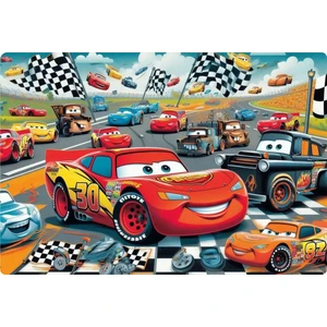 Deniz Parti Cars Dikdörtgen Pasta Yenilebilir Resim Baskı 28x19 cm