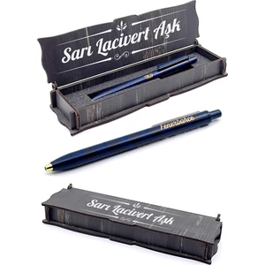 Orijinal Lisanslı Versatil Uçlu Kalem 0.7 Hediyelik Ahşap Kutulu