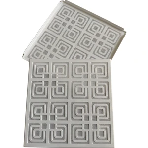 Dekoratif Asma Tavan Clip-In 30X30 Yonca Beyaz