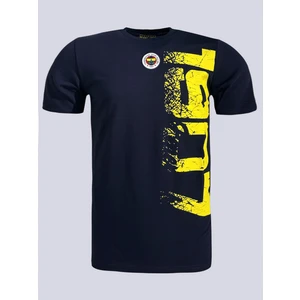 Fenerbaçhe Lisanslı 1907 Yazılı Lacivert Unisex Tişört