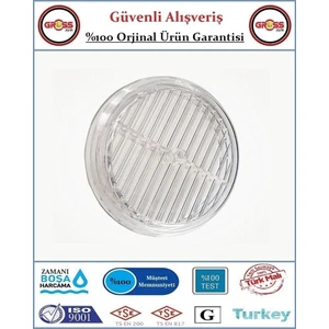 Doğalgaz Havalandırma Cam Menfezi - Sert Plastik - Şeffaf