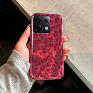 Xiaomi Poco X6 Uyumlu Leopar Desenli Zebana Luxe Silikon Kılıf