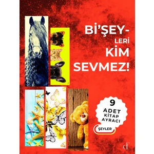 9'lu Kitap Ayracı Seti - Şeyler