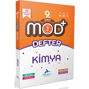 Paraf 9. Sınıf Mod Kimya Defter