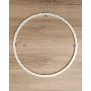 Petek Rattan 27 cm Çapında Çember Kalıp (36 Çubuk)– Bambu Sepet Örme Sabitleyici Tepsi Kalıbı - Kağıt Çubuklara Uygun Değil