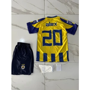 F.ener.bah/çe Alex De Souza Nostalji Çocuk Forması 4lü Set Şort Çorap Bileklik Hediye