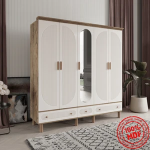 Soho 5 Kapaklı Aytaşı Gardırop Tamamı Mdf