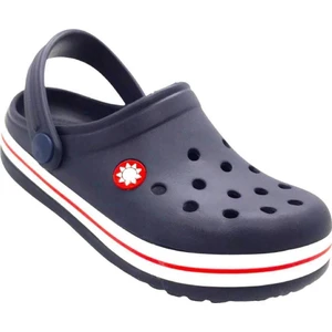 Erkek Çocuk Siyah Kaymaz Taban Terlik Havuz Plaj Sandaleti