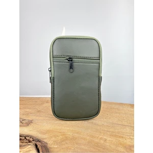 Deri Dik Kemerlik,hakiki Deri Kemerlik,para Cüzdanı,kemer Çantası,inşaatçı Boyacı Çantası Telefonluk Haki  Unisex