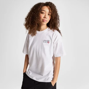 Kadın Baskılı Beyaz T-Shirt