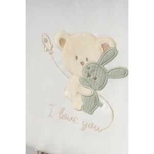 My Baby Kumsal % 100 Coton 10 Lu Hastane Çıkışı Yeni sarılan Ayıcık Desenli 10099