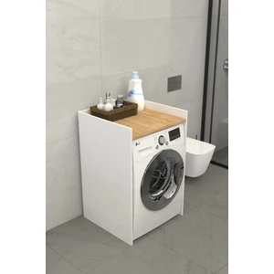 Solévo Banyo Dolabı Çamaşır ve Kurutma Makinesi Dolabı Meşe