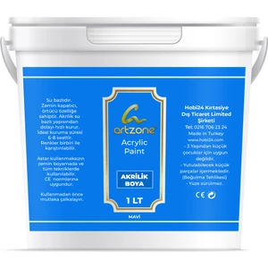 Akrilik Boya 1000ML - Mavi
