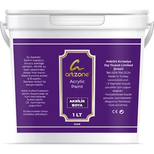 Akrilik Boya 1000ML - Mor