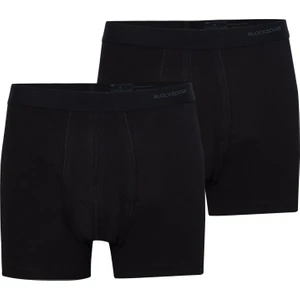 Erkek Boxer 2'li Paket Loose Fit 9626 - Siyah
