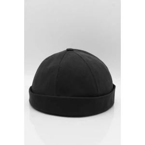 Erkek Hipster Premium Cap Siyah Docker Şapka