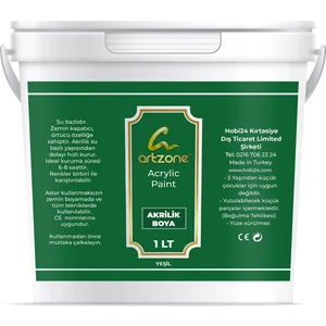 Akrilik Boya 1000ML - Yeşil