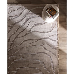 Madame Coco Farce Halı - Bej - 80x300 cm