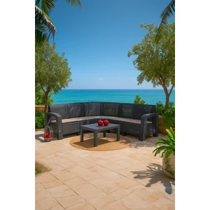 Olimpos Mindersiz Köşe Takımı (2/2) - Antrasit