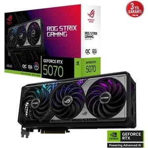 ASUS 12GB ROG STRIX RTX5070-O12G GAMING GDDR7 HDMI-DP PCIE 5.0