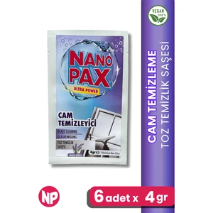 Cam Temizlik Toz Temizlik Saşesi (6 Adet x 4gr)