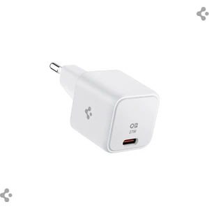 27W USB-C Ultra Mini Hızlı Şarj Aleti Samsung PPS / Isı Düşürücü GaN Destekli Akım Korumalı Güç Adaptörü iPhone & Android & iPad & MacBook Type-C White - ACH03826