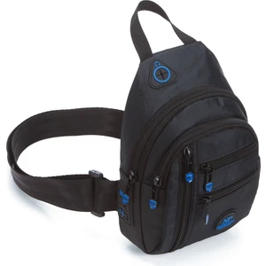 Av A Dos Siyah Suya Dayanıklı USB Kulaklık Çıkışlı Keten Bel Omuz Çanta Günlük Bodybag