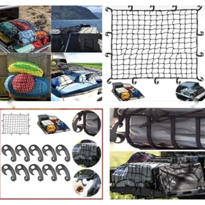 Ahtapot Bagaj Filesi Ağ Model Fileli Bagaj Düzenleyici Organizer 120X80CM