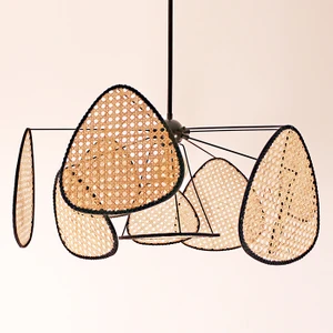 Mylamp Bulut Doğal Hazeran Avize 75 cm -  9+1