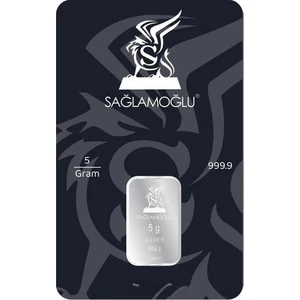 Eg Kuyumculuk 5 gr Gümüş Külçe Sağlamoğlu
