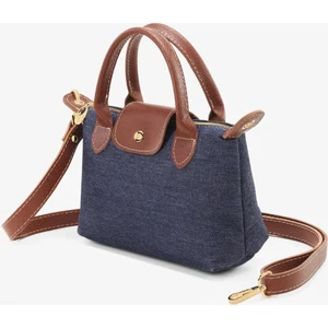 Kot Denim Çok Yönlü Pu Deri Çapraz Asklı Çanta 255 