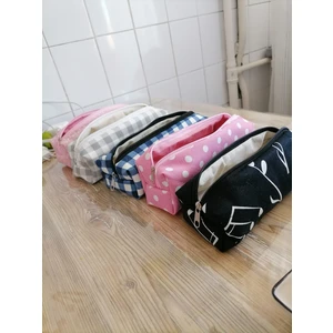 Su Geçirmez Kalem Kutusu  Okul Kalemlik Pembe Kalemlik Makyaj Çantası