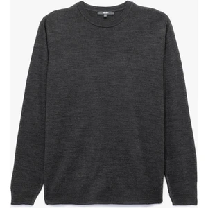 Uzun Kollu Bisiklet Yaka Basic Triko Kazak