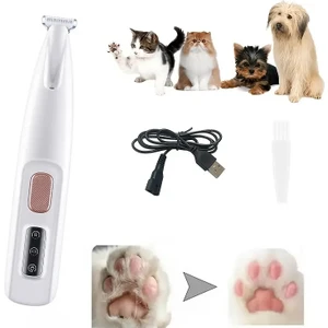 Kedi ve Köpekler Için Profesyonel Tıraş Makinesi(Pati ve Hassas Bölgeler) USB Şarjlı