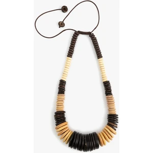 Ahşap Kolye - Koton x Melis Ağazat