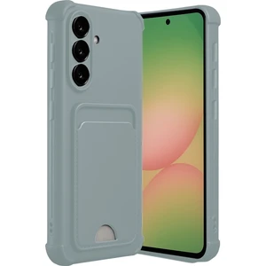 Samsung Galaxy A36 Kılıf Kamera ve Köşe Korumalı Kartlıklı Cüzdanlı Yumuşak Silikon Kapak