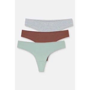 3'lü Koton Brazilian String Külot