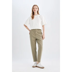 Paperbag Yüksek Bel Bilek Boy Jean Pantolon D4307AX24AU