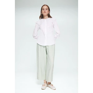 Beli Lastikli Basic Modal Harem Pantolon F1370AX25SM