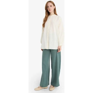 Wide Leg Beli Lastikli Aerobin Pantolon E6883AX25SP