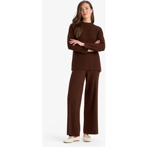 Basic Beli Lastikli Triko Pantolon D6912AX25WN