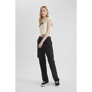 Coool Straight Fit Gabardin Pantolon Kargo Cepli B7611AX24SP
