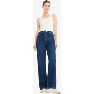 90's Wide Leg Yüksek Bel Uzun Jean Yıkamalı Pantolon E4269AX25SP