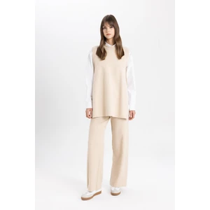 Triko Pantolon Straight Fit Geniş Bol Paça C2088AX24SP