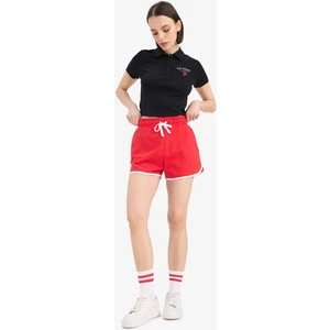 Coool Regular Fit Beli Lastikli Bağcıklı Kalın Mini Şort A6224AX25SM