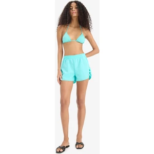 Regular Fit Deniz Şortu-Fall in Love B7210AX25SM