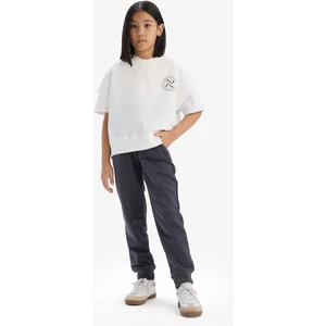 Kız Çocuk Beli Lastikli Jogger Eşofman Altı D9623A825SP