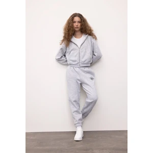 Coool Jogger Eşofman Altı Baskılı Beli Paçası Lastikli Cepli Basic Düz X5391AZ24WN